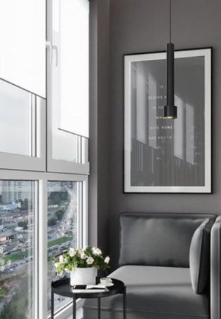 Серый балкон