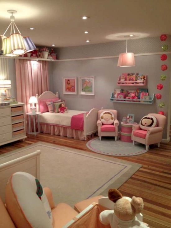 Дизайн детской комнаты для дочки