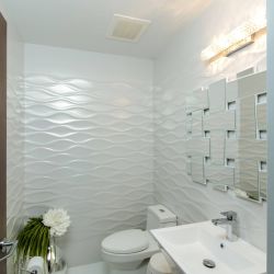 Пластмассовые панели для стен в ванной