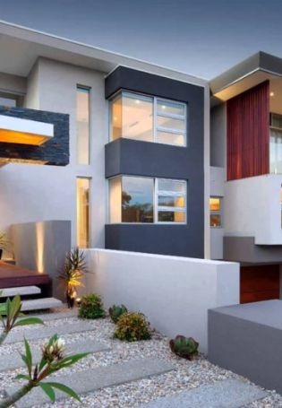 Дизайн дома в современном стиле снаружи