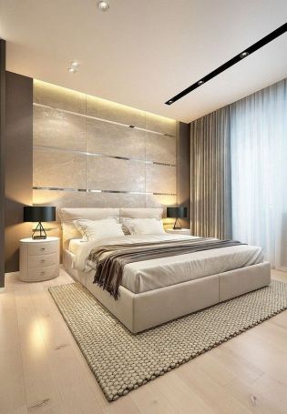Дизайн модный спальни