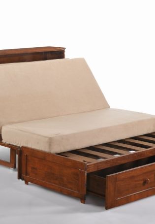 Кровать раздвижная двуспальная с ящиками