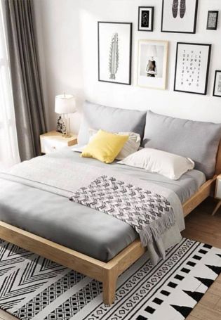 Кресло кровать скандинавский стиль
