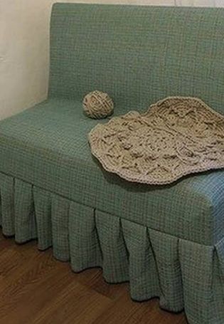 Чехол на кухонный угловой диван