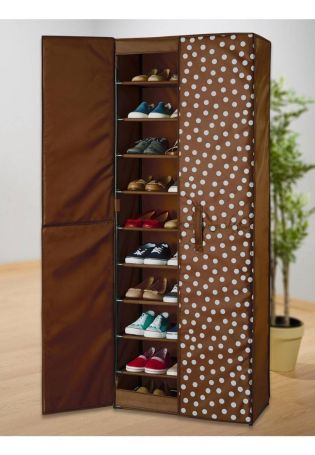 Шкаф для обуви в прихожую узкий высокий