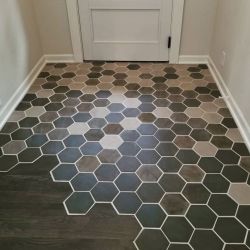 Плитка на пол в коридор мозаика