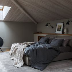 Дизайн комнаты со скошенным углом