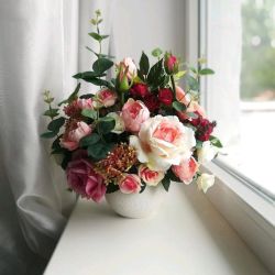 Цветы фото в вазе дома