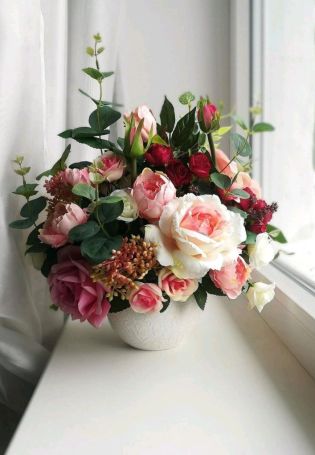 Цветы фото в вазе дома