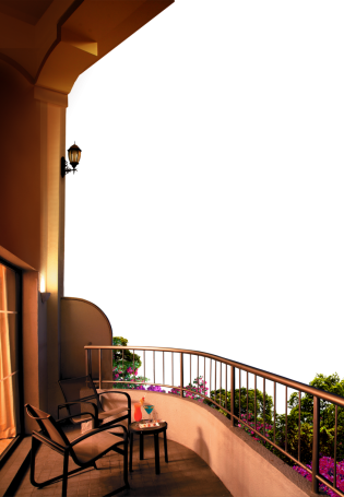 Фон гача балкон