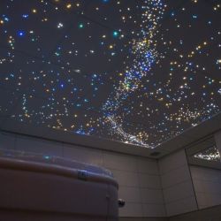 Потолок звездное небо с мерцанием звезд