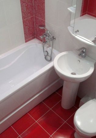 Примеры ремонта ванной комнаты и туалета
