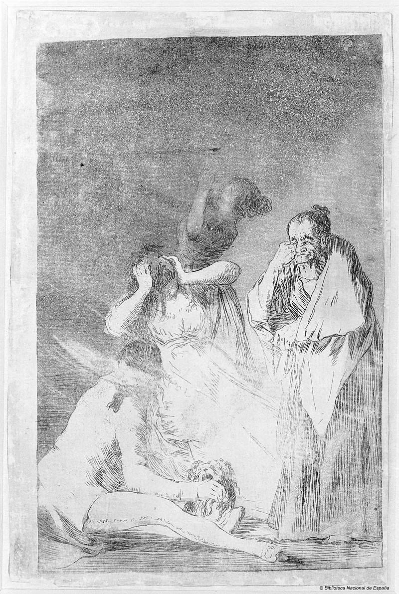 Махи на балконе франсиско гойя