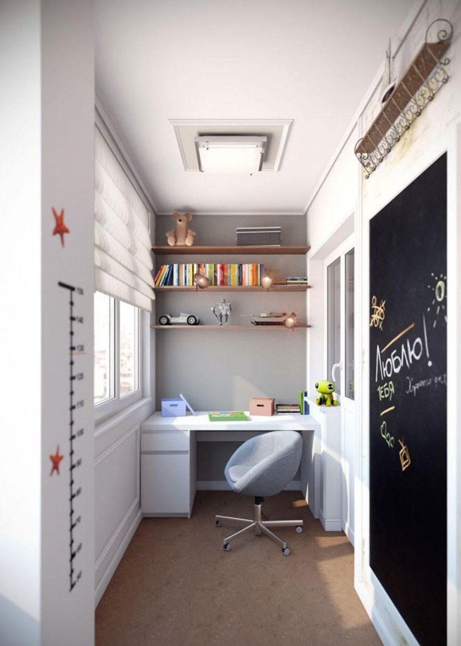 Кабинет на балконе