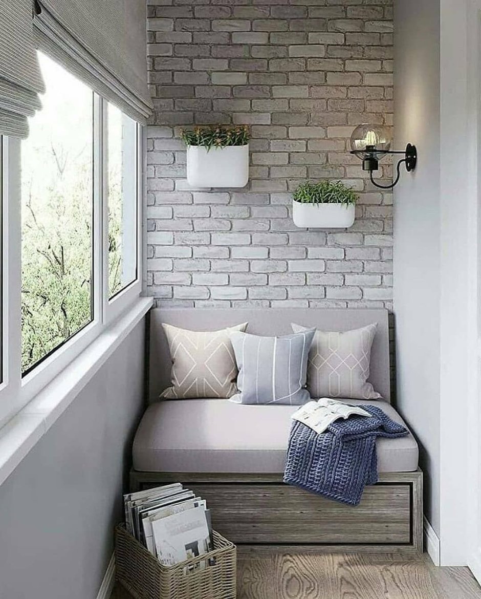 Уютный балкон