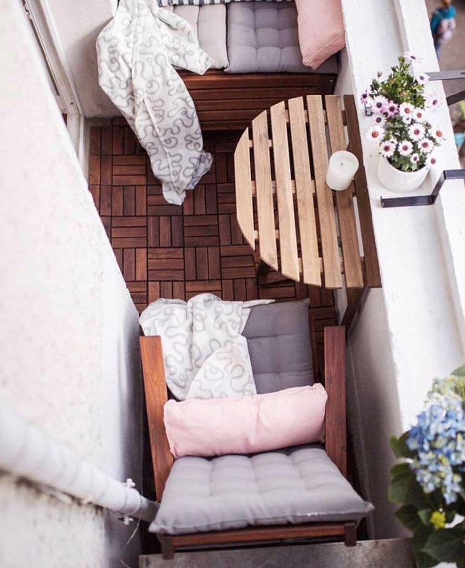 Декор балкона