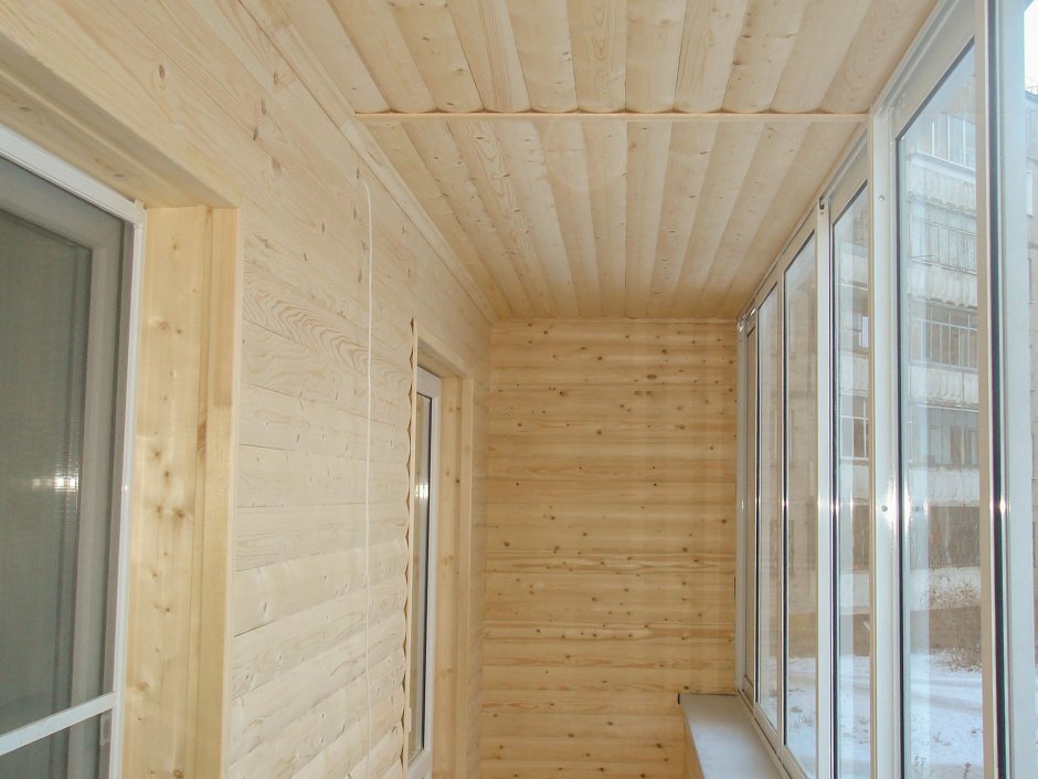 Потолок на лоджии