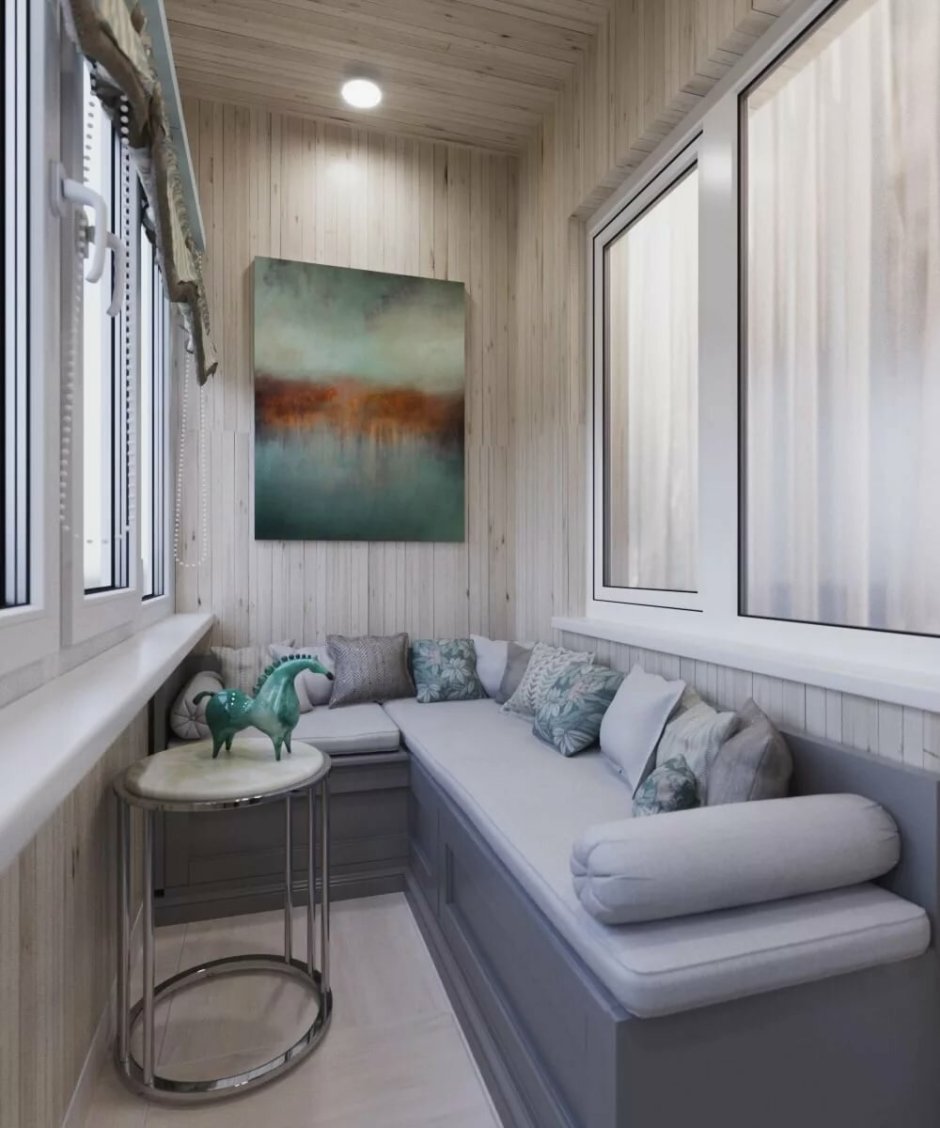 Угловой диванчик на балкон