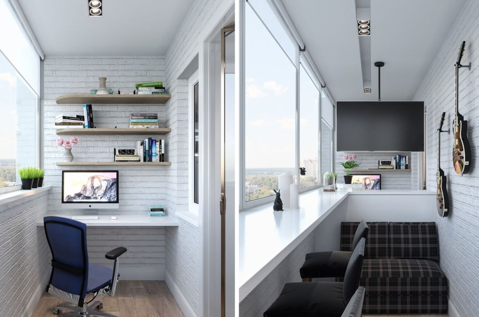 Кабинет на лоджии