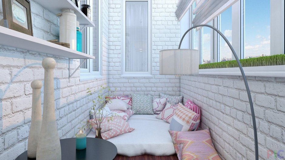 Уютный балкон