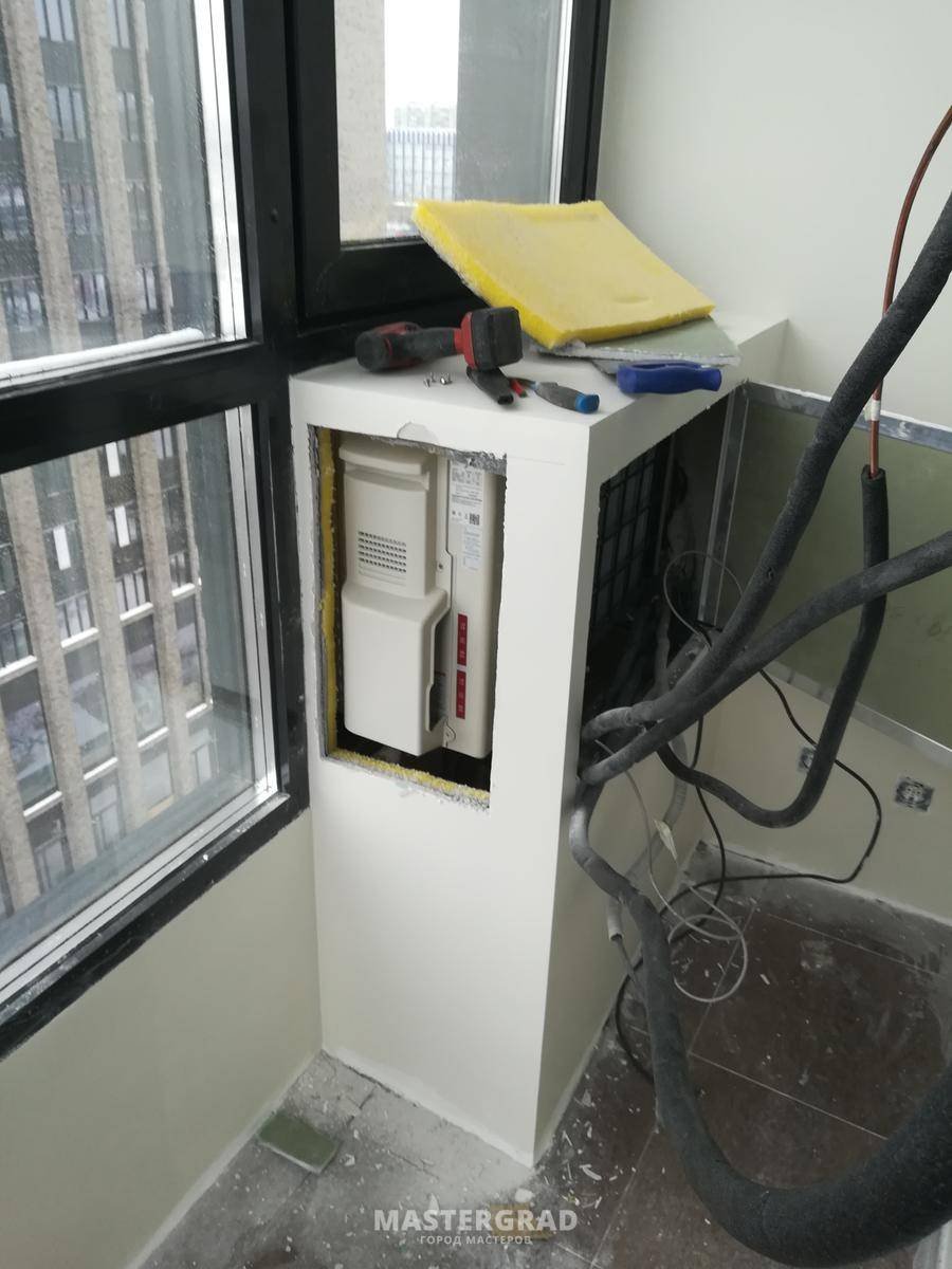 Защитный экран для наружного блока 900х900(h)х600