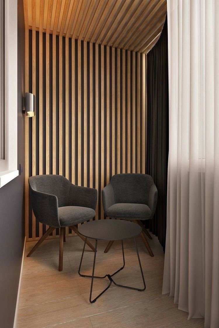 Интерьер лоджии