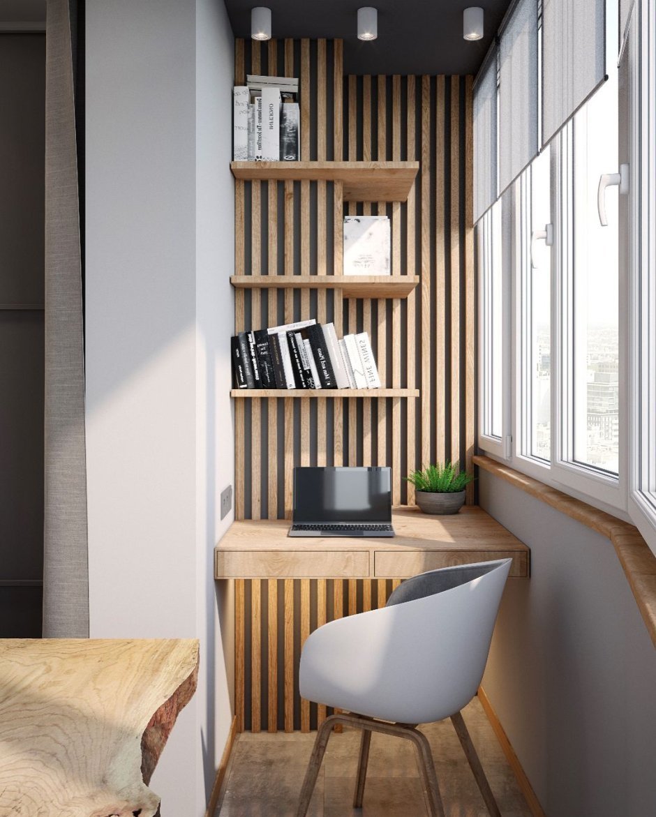 Лоджия в средиземноморском стиле