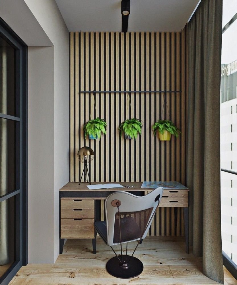 Интерьер лоджии