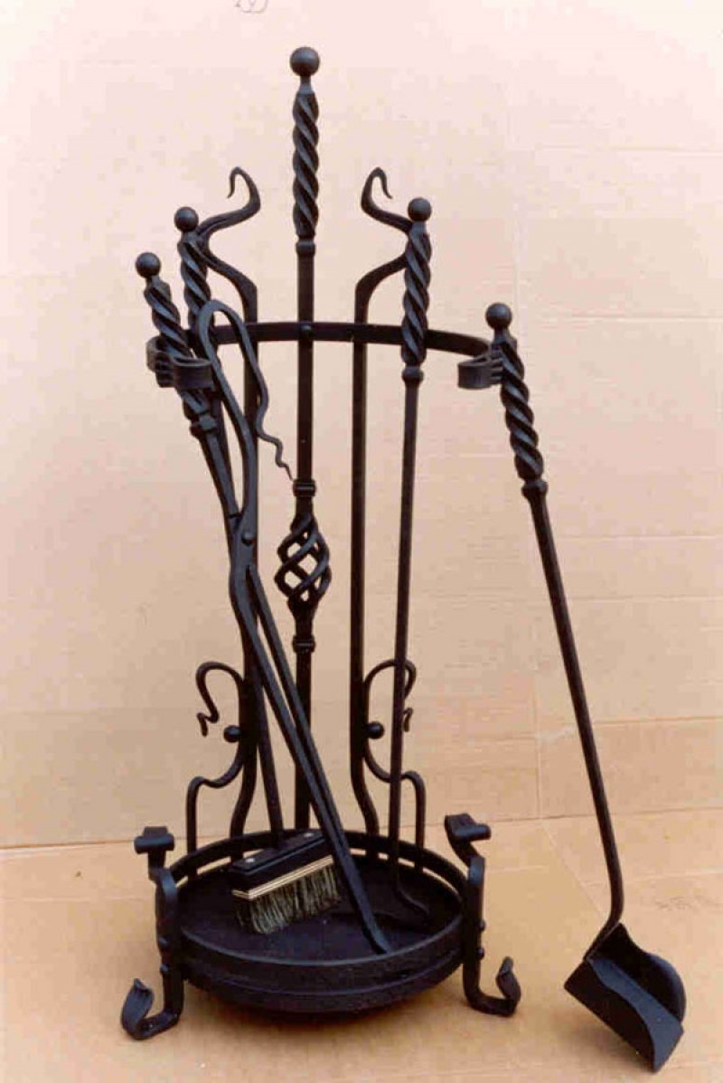 Каминный набор Алсера 4100bk