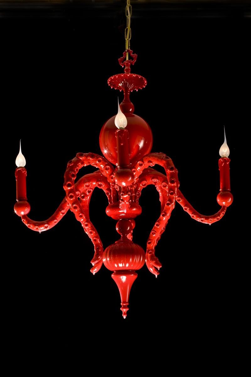 Люстра осьминог