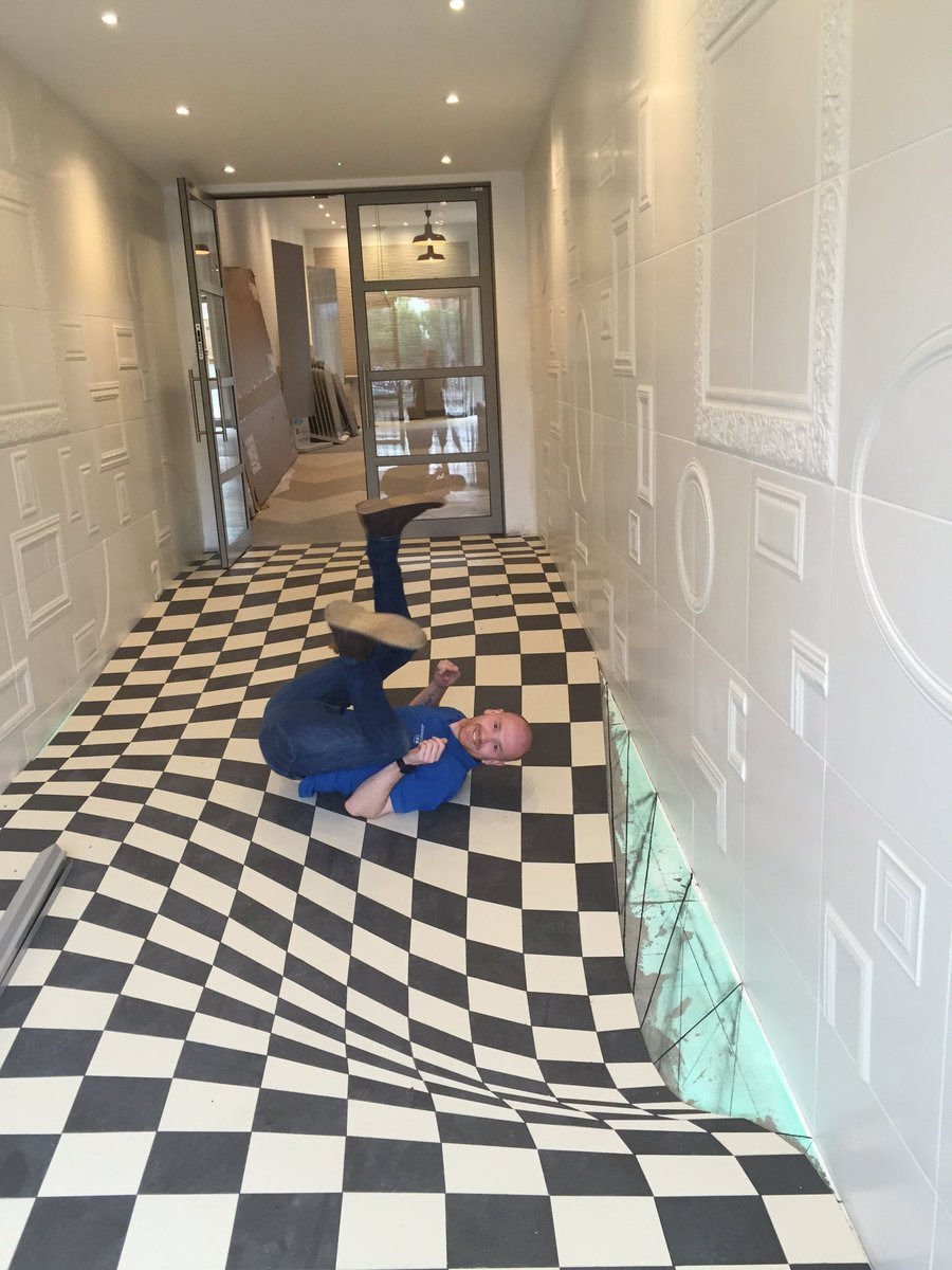 3д полы в коридоре