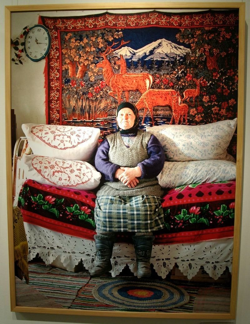 Бабушкин ковер на стене