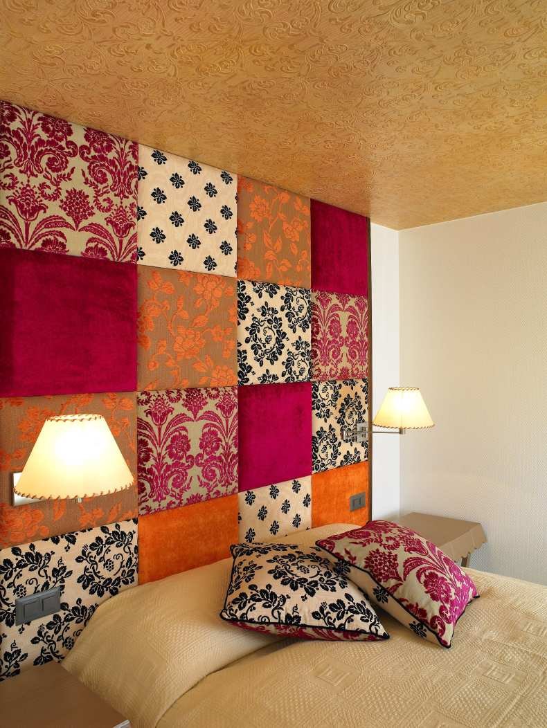 Декоративные тканевые панели для стен