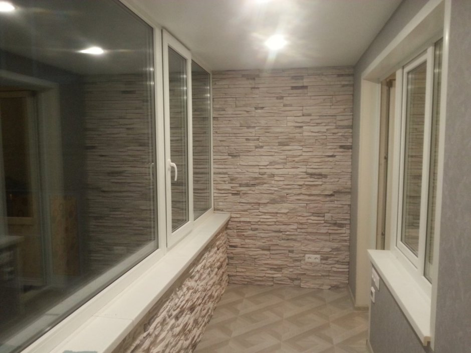 Стеновые панели для балкона белые