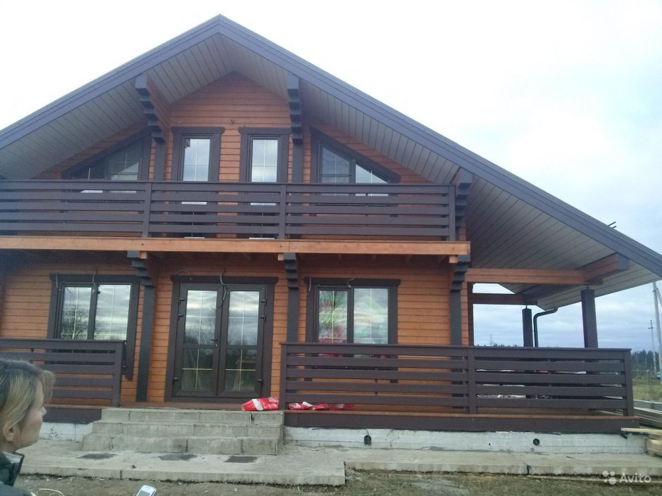 Балкон в деревянном доме