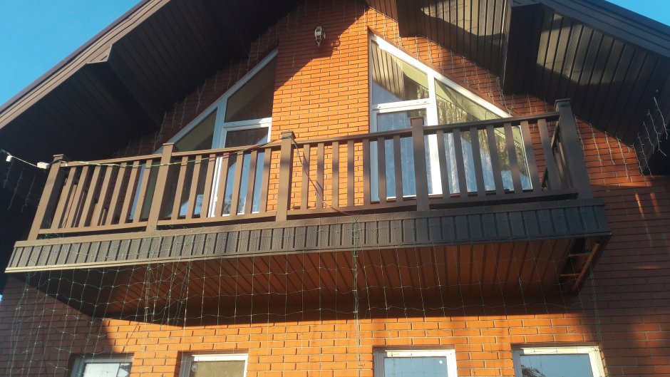 Стиль Шале в терраске