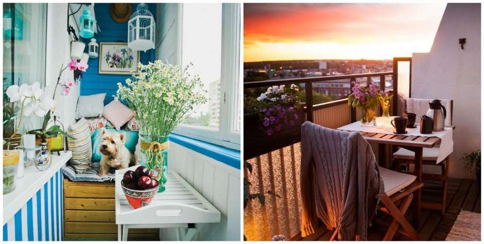 Как обустроить балкон мечты