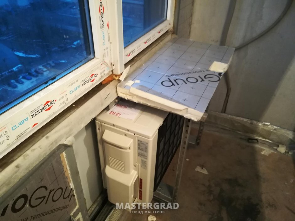 Кондиционер на балконе