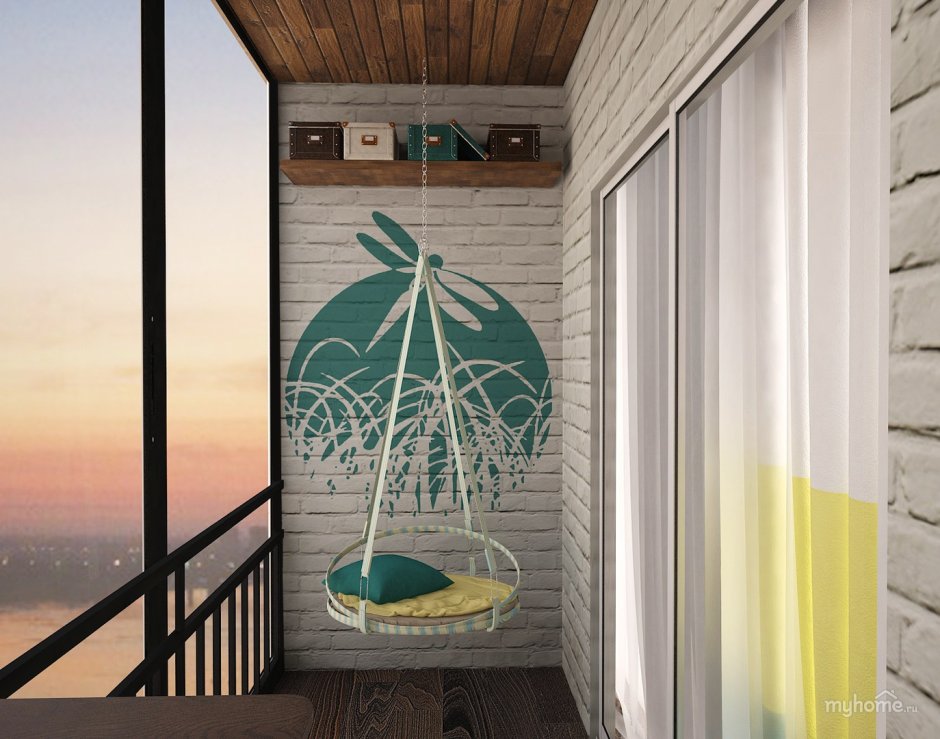 Короб для кондиционера на балконе