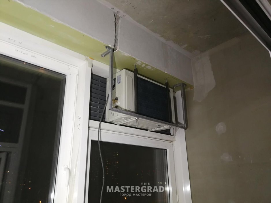 Утепленный короб для кондиционера