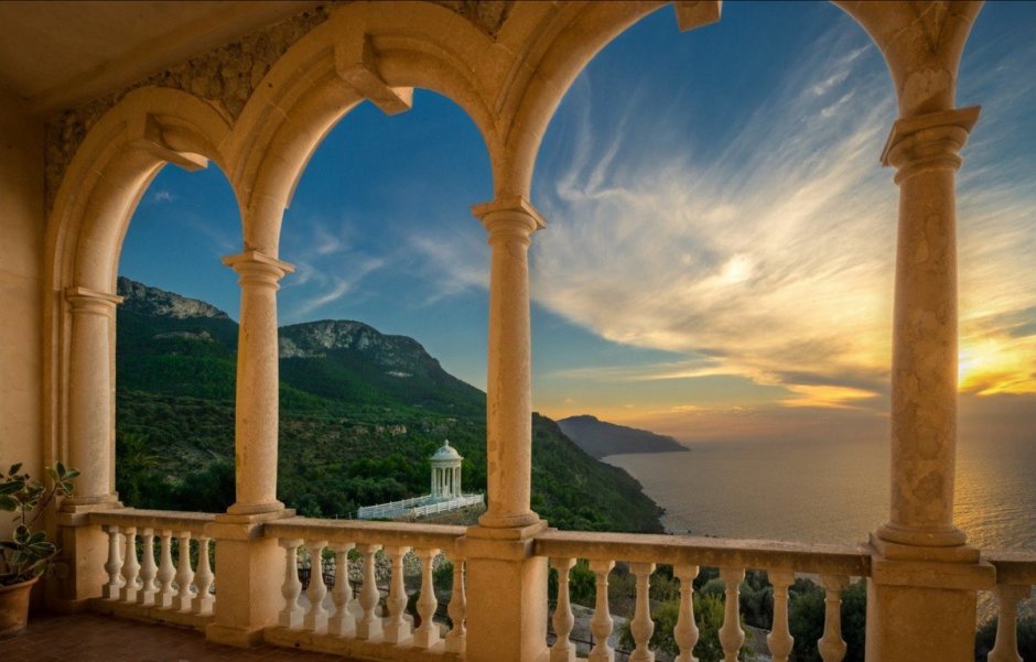 Балюстрада Италия сад