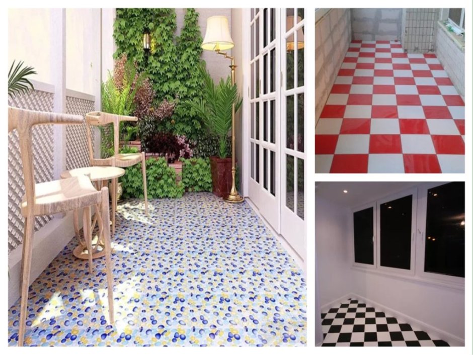 Плитка на балкон