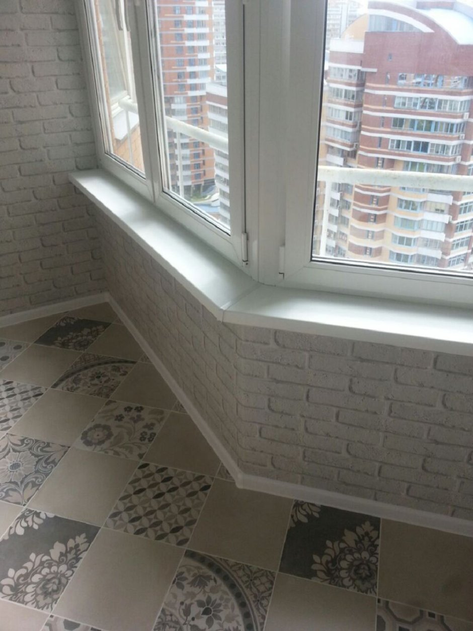 Керамогранит на балкон на пол