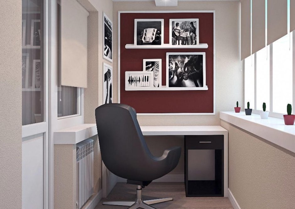 Компьютерные столы на балкон