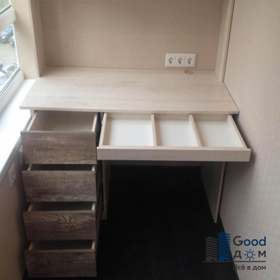 Кабинет на балконе п44т