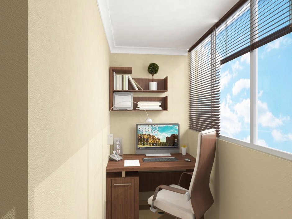 Компьютерные столы на балкон