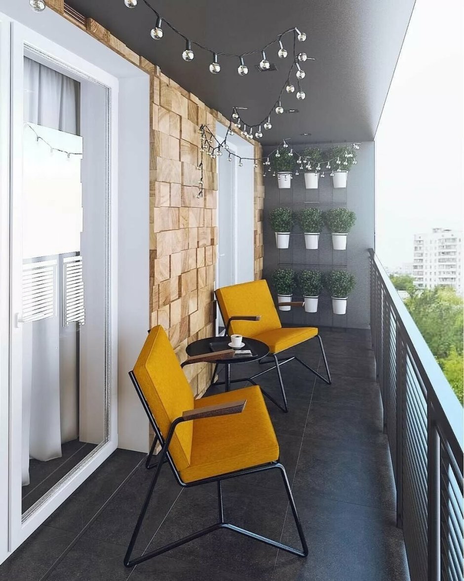 Стильный балкон