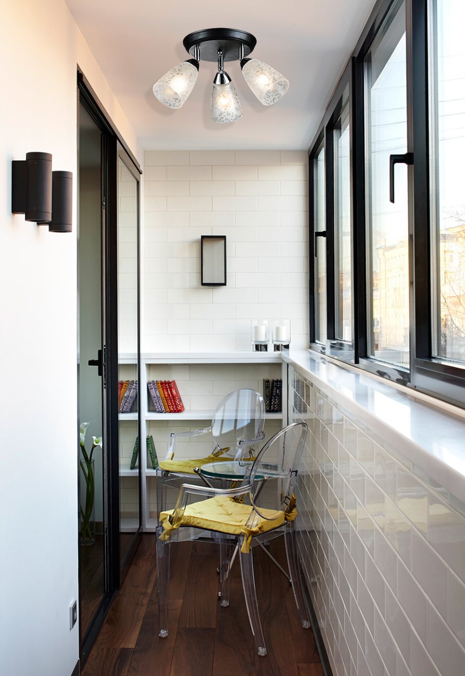 Дизайн лоджии 6 метров