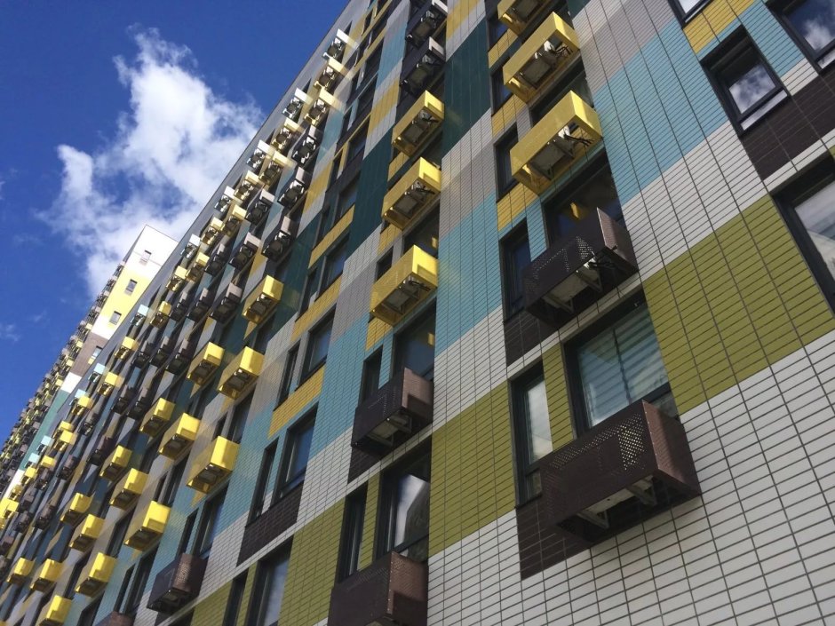 Фасад новостройки