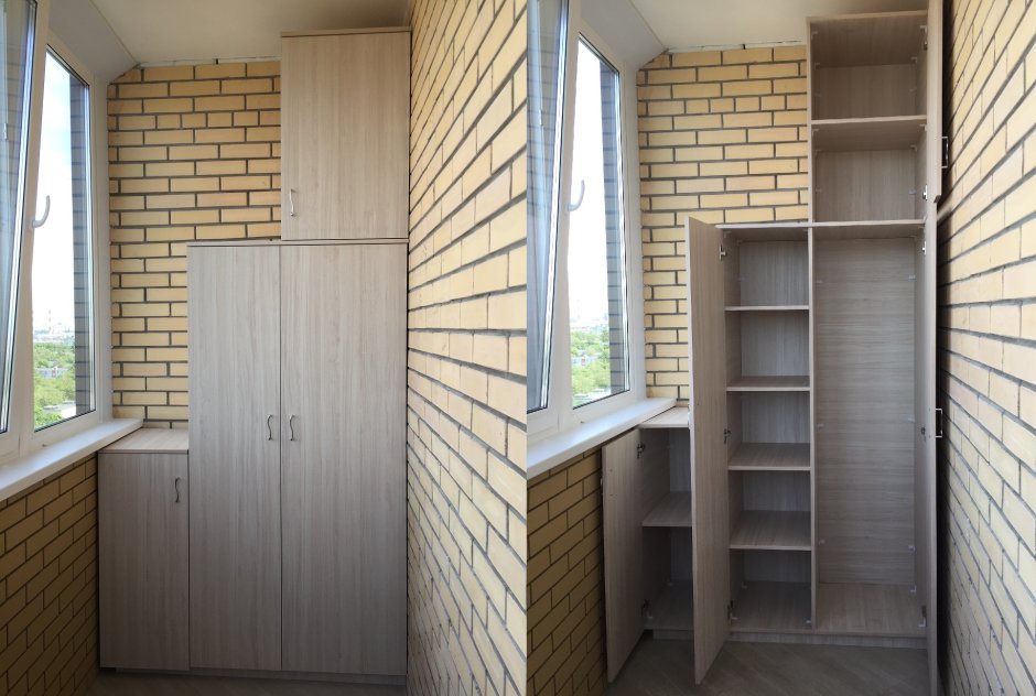 Обшивка балкона пластиком